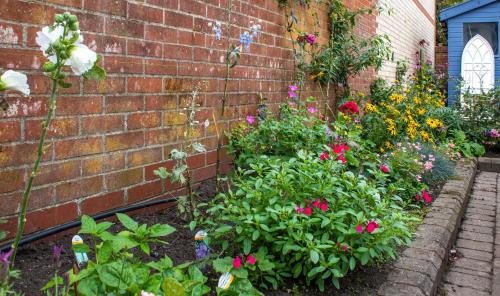 Stylish Town Centre House with Garden and Parking Opposite