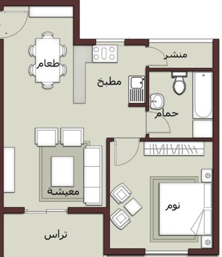 Comfortable studio in madinaty compound B11 - Tap to explore photos