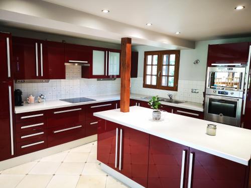 Kitchen, Le Moment Normand in Saint-Sauveur-d'Emalleville