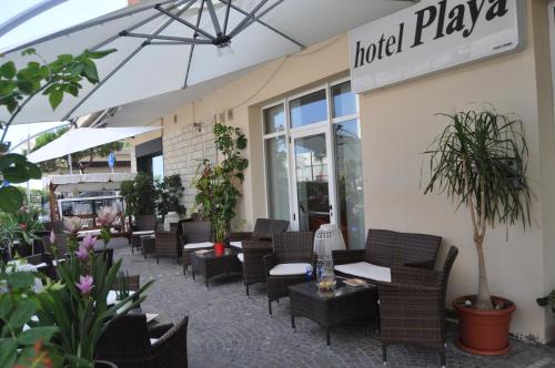 Erkély/terasz, Hotel Playa Rimini in Viserbella