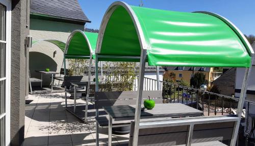 Erkély/terasz, Winkelwerkstatt Hotel in Krov