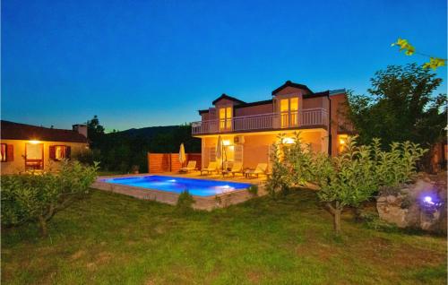 Awesome Home In Poljica Imotska With Outdoor Swimming Pool