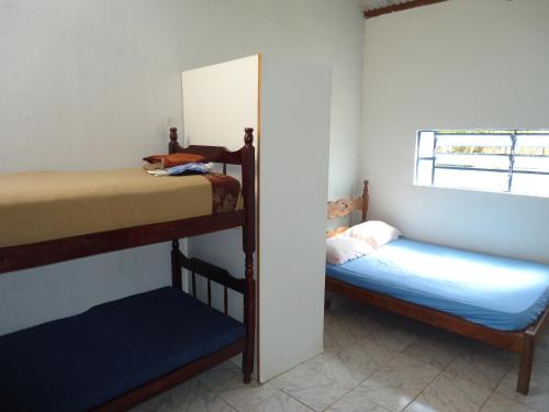 1 double bed, 1 bunk bed, 1 sofa bed