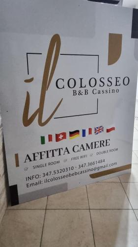  IL COLOSSEO B&B CASSINO in Cassino