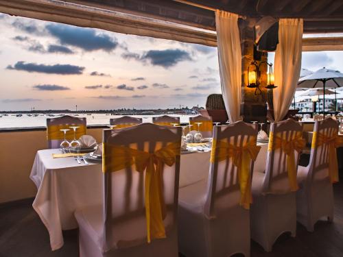 Restaurant, Hotel Odjo d'água (Hotel Odjo d'agua) in Santa Maria