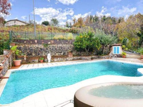 Traditional holiday home in Tremoli with private pool