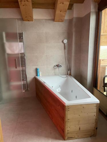 Chalet Jasna Apartment Franco jacuzzi & sauna in เดมานอฟสกาโดลินา