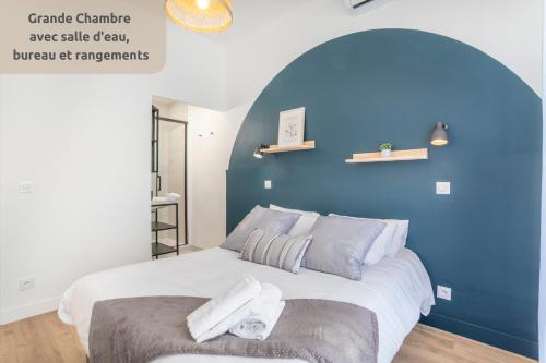 SUD PASSION - Sakakini - calme - 3 chambres - lumineux - fibre, Marseille (fotografie 10)