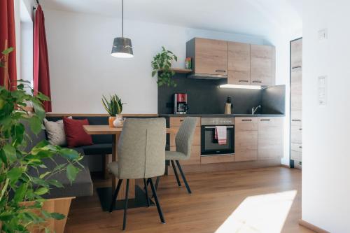 keuken, Appartements Höllhaus (Appartements Hollhaus) in Innervillgraten