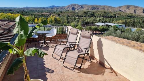 Erkély/terasz, Casa Rural Buenavista Pedralba in Pedralba