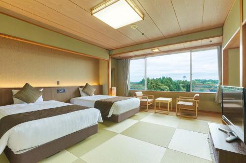Japanese-style Room with Twin Bed
