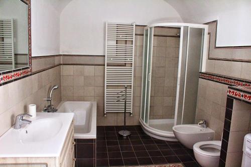 Fürdőszoba, Montegrazie Apartment in Montegrazie