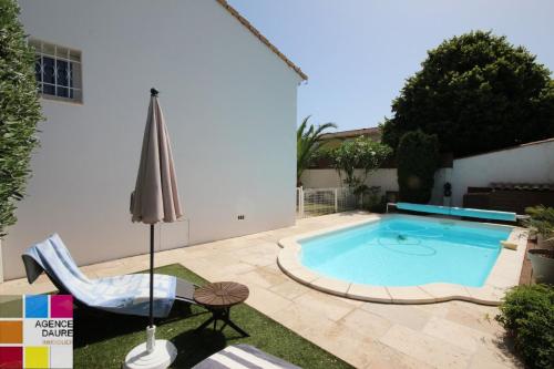 Belle villa spacieuse avec piscine privée, 10 couchages,wifi, proche canal du midi et à 3 km de la mer LXPIN7 - Location, gîte - Portiragnes