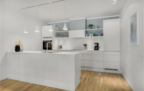 Kjøkken, Beautiful Apartment In Helsingr With 1 Bedrooms And Wifi in Helsingør