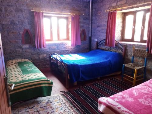 1 double bed
