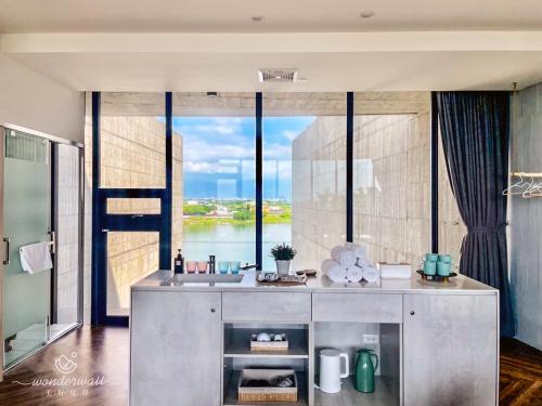 View, Wonderwall in Wujie Township