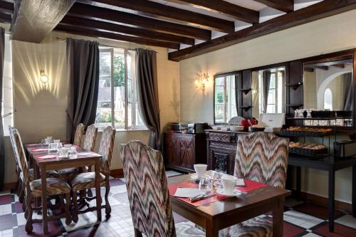 Ételek és italok, Hotel La Roseraie in Chenonceaux