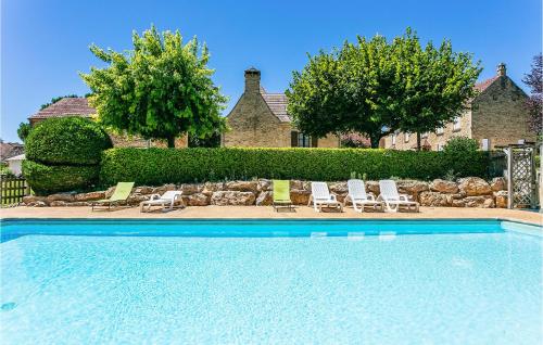 Peldbaseins, Pet Friendly Apartment in Saint-Crépin-et-Carlucet