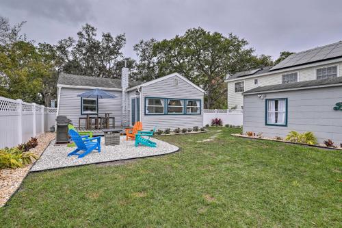 Tampa Bay Area Cottage with Gas Grill and Fire Pit! in Safety Harbor