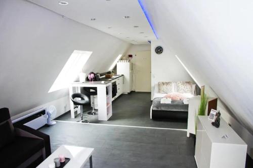 B&B Dortmund - TRUTH Studio für 3 - Küche - Top Internet - Parkplatz - Modern - Bed and Breakfast Dortmund