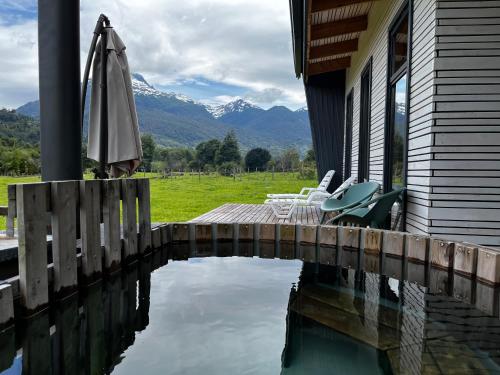 Iekārtas, Aysén Lodge - Cabaña con Tinaja (Aysen Lodge - Cabana con Tinaja) in Puerto Aisena