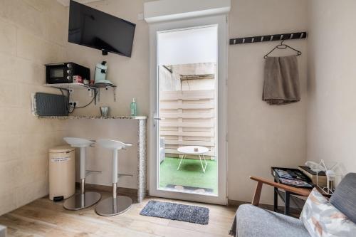 Studio en Duplex-Aircon-Terrasse-Parking-Calme, Bordeaux (Foto 6)