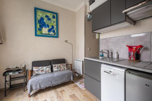 Studio en Duplex-Aircon-Terrasse-Parking-Calme, Bordeaux (Foto 10)