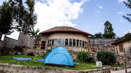 Pohled zvenku, Kivu Macheo eco-lodge in Kibuye