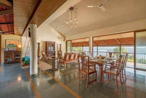 SaffronStays Anantham, Kamshet - pet-friendly lakefront villa with a huge verandah