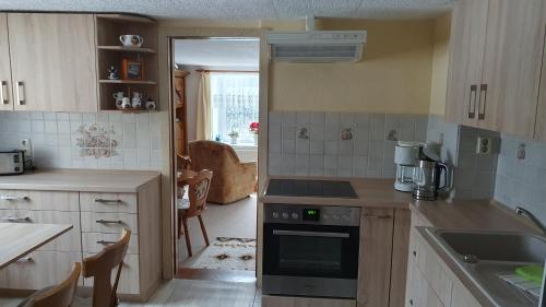 virtuve, Ferienhaus Bringfriede in Muldenhammer