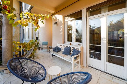 ティミショアラ Old town Boheme Apartment 4つ星 シングルルーム プール