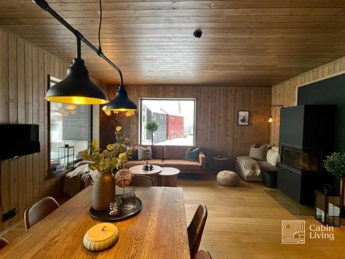 New ski in-out apartment with sauna in Hafjell in Oyer