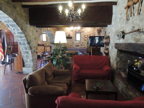 Lobby, Hostal de la Rovira in Montagut i Oix