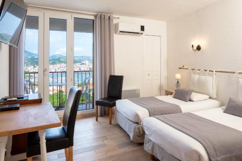 Twin Room with Sea View