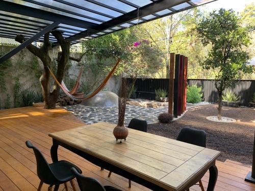 balkon/terras, Mi Refugio San Angel near San Ángel Inn