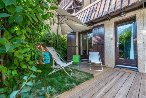 Serre Chevalier Monêtier les Bains T3 jardin Appartement les Mélèzes (Serre Chevalier Monetier les Bains T3 jardin Appartement les Melezes) in Le Monetier-les-Bains