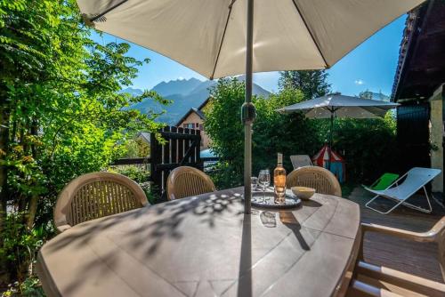 Serre Chevalier Monêtier les Bains T3 jardin Appartement les Mélèzes (Serre Chevalier Monetier les Bains T3 jardin Appartement les Melezes) in Le Monetier-les-Bains
