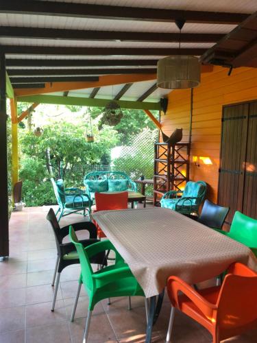 Altan/terrasse, Rêves de mer (Reves de mer) in Deshaies