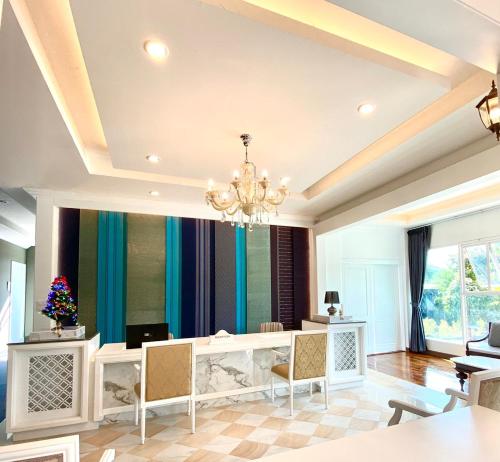 Lobby, The Boone Resort in Sankampaeng