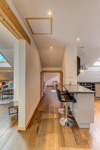 ห้องครัว, Apartment Rebats - Alpes Travel - Central Chamonix in ลเล เมิตติเออ