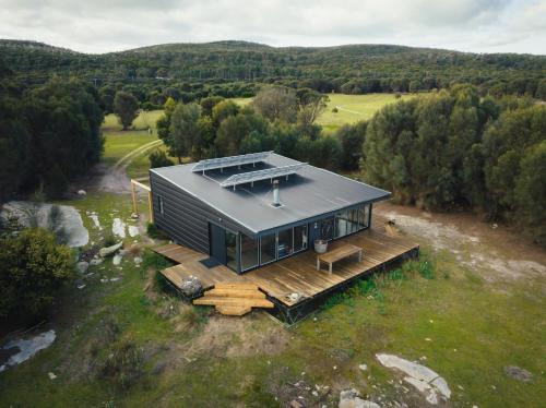 Sawyers Bay Shacks in Flinders Island