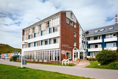 balkon/terras, Hotel Rickmers' Insulaner in Helgoland