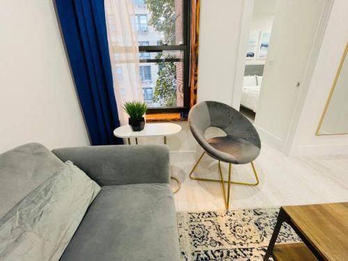 78-3A Luxury BRAND NEW Modern 1BR W&D, New York (Foto 8)
