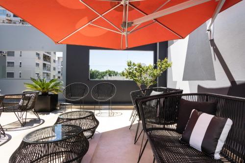 شرفة/ تراس, فندق بيس باليرمو (Hotel Bys Palermo) in باليرمو