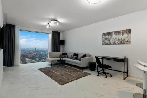 Luxury view apartment in Antwerp