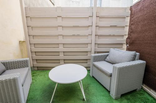 Studio en Duplex-Aircon-Terrasse-Parking-Calme, Bordeaux (Foto 5)