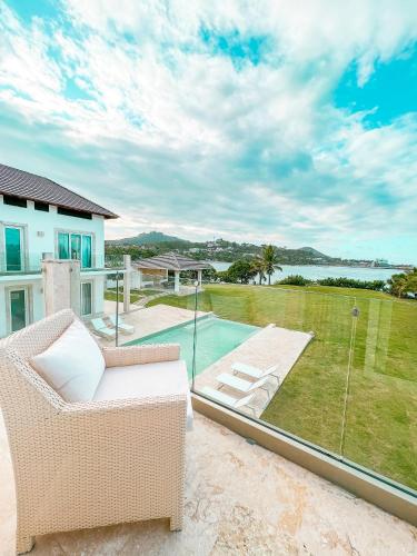 Terraza/balcón, Peninsula Esmeralda Luxury Hotel & Villas in Puerto Plata