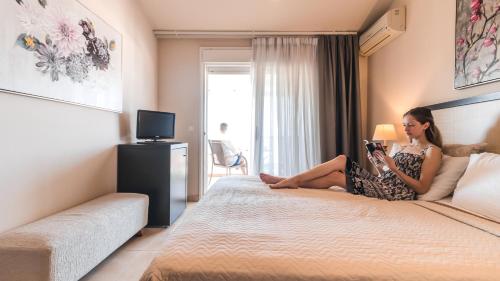 Alkyonis Hotelpension, Unterkunft in Nea Kallikratia