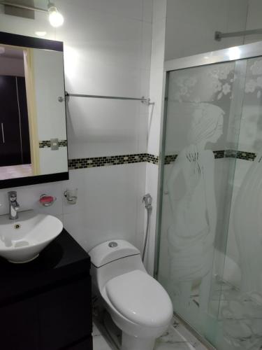 浴室, Apartamento frente al Aeropuerto de Maiquetia in 邁克蒂亞