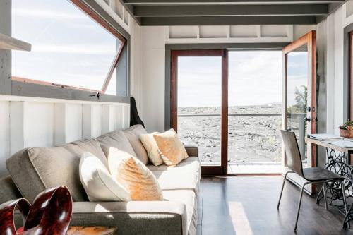 THE PHOENIX HOUSE - EPIC Tiny Home Gem on Volcanic Lava Field!